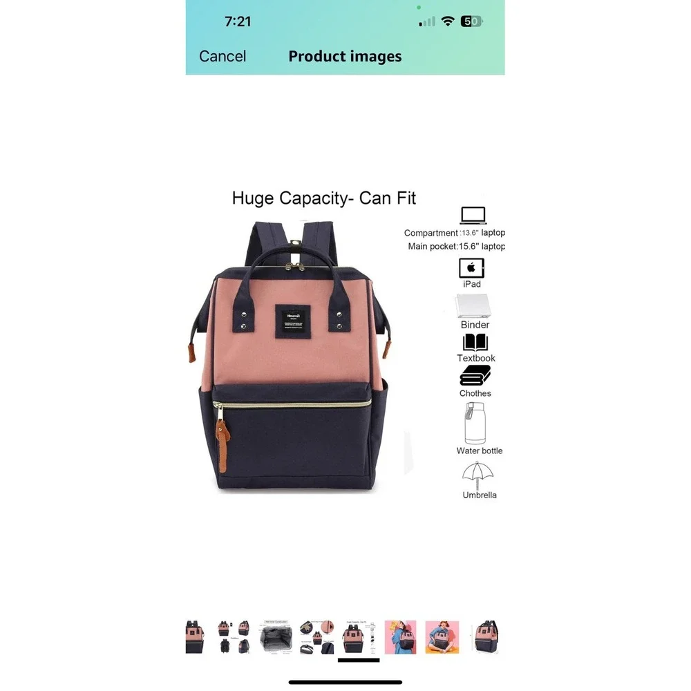 Laptop backpack